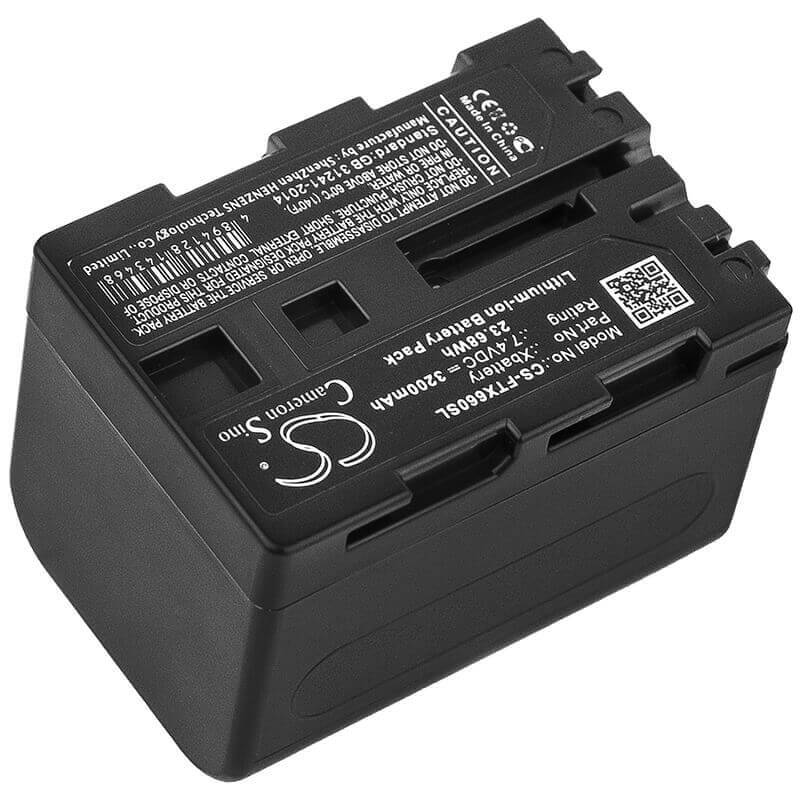 7.4V, Li-ion, 3200mAh, Thermal Camera battery fits Fluke, 4575071, Tix1000, Tix620, 23.68Wh Thermal Camera Cameron Sino Technology Limited