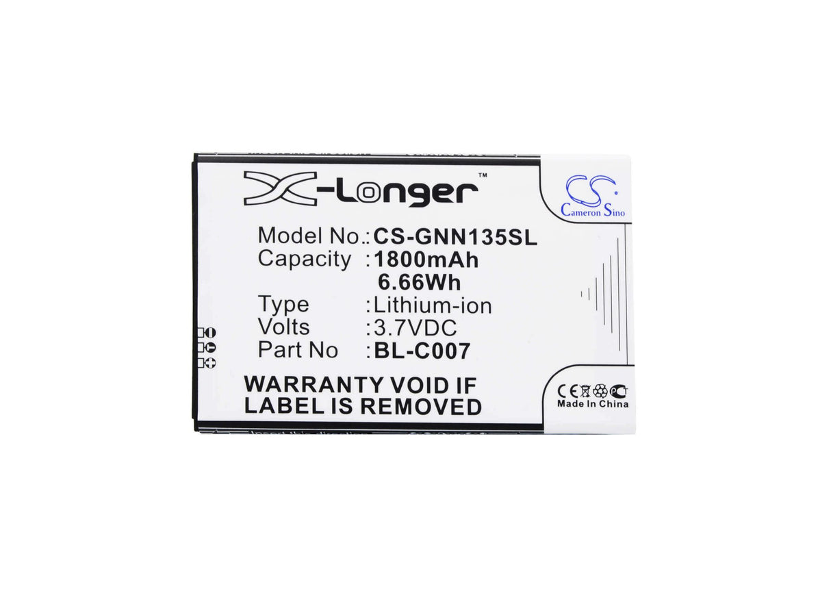 Battery For Fly Iq230 3.7v, 1800mah - 6.66wh Batteries for Electronics Cameron Sino Technology Limited (Suspended)