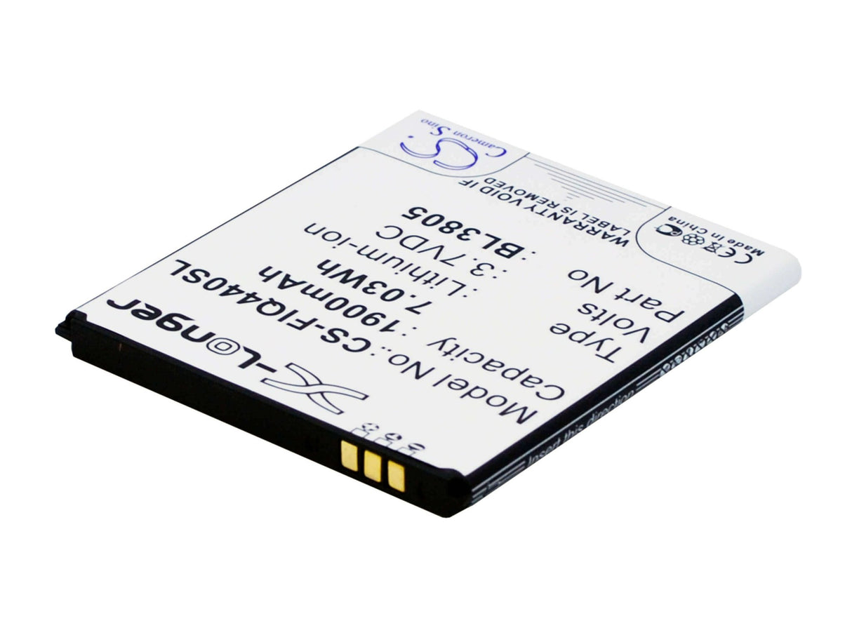 Battery For Fly Iq4402 Era Style 1, Iq4404 Spark 3.7v, 1900mah - 7.03wh Batteries for Electronics Cameron Sino Technology Limited (Suspended)