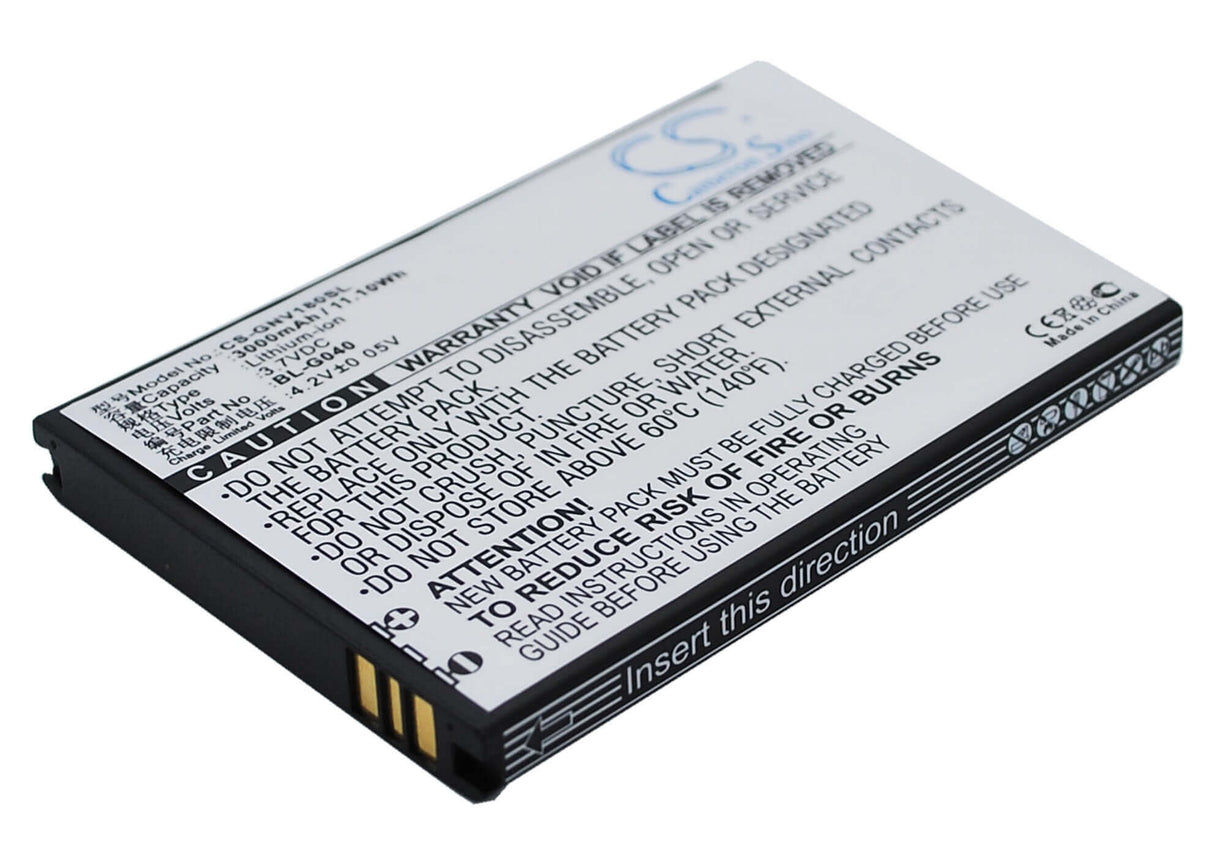 3.7V, Li-ion, 3000mAh, SmartPhone battery fits Fly, Energie 3, Iq4403, 11.1Wh Mobile, SmartPhone Cameron Sino Technology Limited (Suspended)