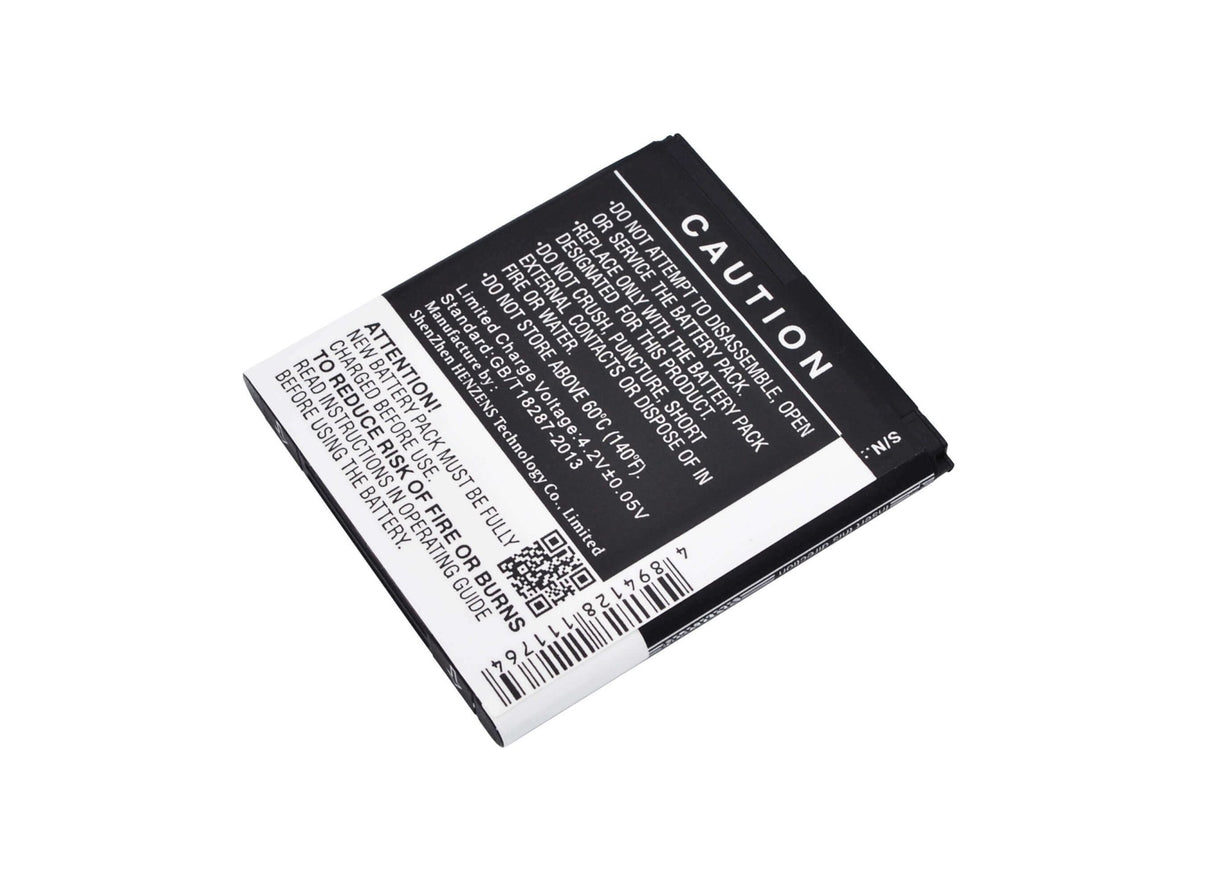 3.7V, Li-ion, 1700mAh, SmartPhone battery fits Fly, Bl3815, Era Nano 7, Iq4407, 6.29Wh Mobile, SmartPhone Cameron Sino Technology Limited (Suspended)