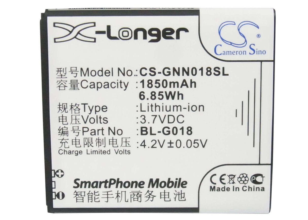 3.7V, Li-ion, 1850mAh, SmartPhone battery fits Fly, C700, C800, 6.85Wh Mobile, SmartPhone Cameron Sino Technology Limited (Suspended)