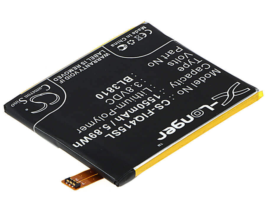 3.8V, Li-Polymer, 1550mAh, SmartPhone battery fits Fly, Bl3810, Era Style 3, Iq4415 Quad, 5.89Wh Mobile, SmartPhone Cameron Sino Technology Limited (Suspended)