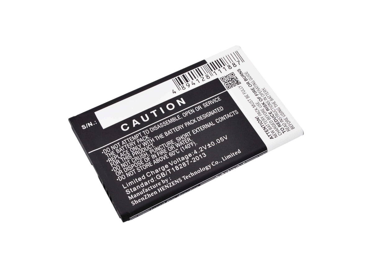 3.7V, Li-ion, 2500mAh, SmartPhone battery fits Fly, Bl3707, Era Energy 2, Iq4401, 9.25Wh Mobile, SmartPhone Cameron Sino Technology Limited (Smartphone)