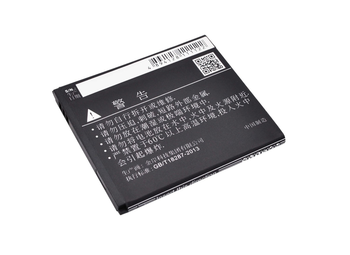 3.7V, Li-ion, 1750mAh, SmartPhone battery fits Konka, Fly, Klb175n267, N970, N970s, 6.48Wh Mobile, SmartPhone Cameron Sino Technology Limited (Smartphone)