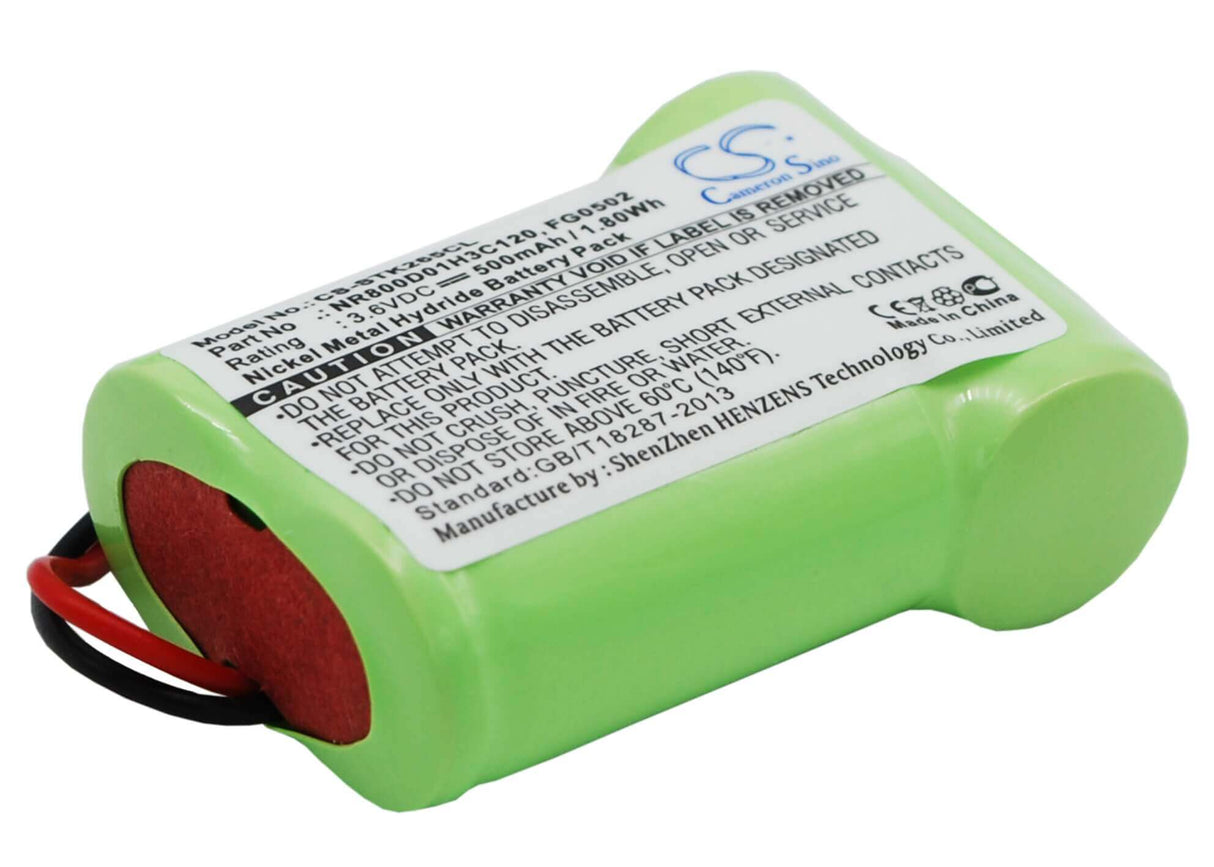 3,6V, Ni-MH, 500mAh, batterie de téléphone sans fil compatible avec France Telecom, Fg0502, Amarys 265, Amarys 265sf, 1,8Wh Téléphone sans fil Cameron Sino Technology Limited (Téléphone sans fil)