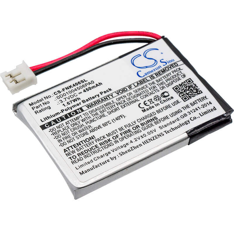 Dictionary Battery For Franklin, Est-4016 3.7v, 450mah - 7.77wh Dictionary Cameron Sino Technology Limited