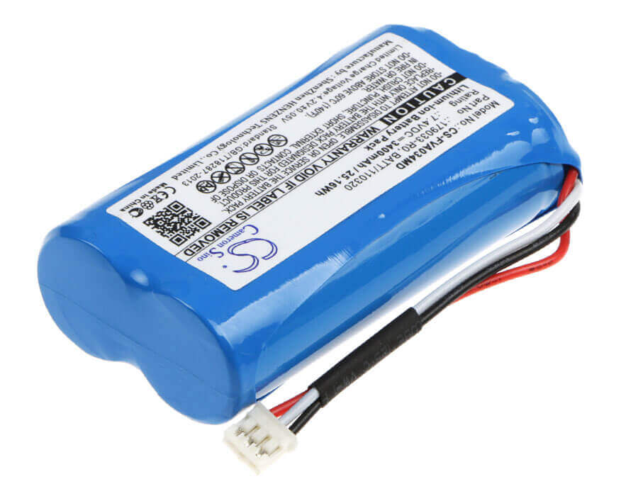 7.4V, Li-ion, 3400mAh, Medical battery fits Fresenius, 110320-o, Infusion Pump Fresenius Voluma, Infusion Pump Volumat Agilia, 25.16Wh Medical Cameron Sino Technology Limited (Medical)