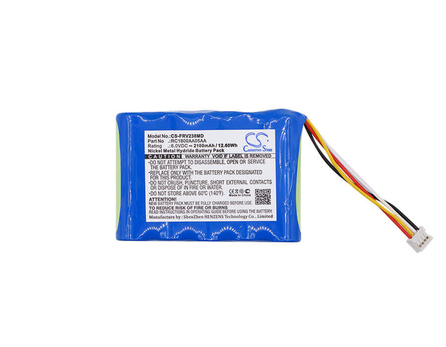 6.0V, Ni-MH, 2100mAh, Medical battery fits Fresenius, Agilia, 110238, Injectionomat, 12.60Wh Medical Cameron Sino Technology Limited (Medical)