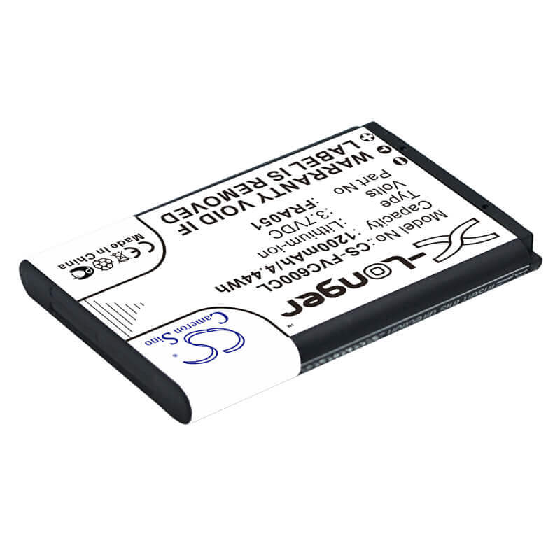 3.7V, Li-ion, 1200mAh, Cordless Phone battery fits Fritz!fon, 312bat026, C6, C6 Dect, 4.44Wh Cordless Phone Cameron Sino Technology Limited (Cordless Phone)
