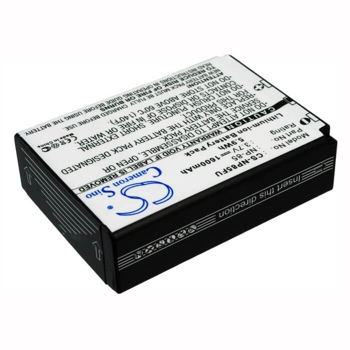 3.7V, Li-ion, 1600mAh, Camera battery fits Fujifilm, Np-85, Finepix F305, Finepix Sl1000, 5.92Wh Camera Cameron Sino Technology Limited (Camera)