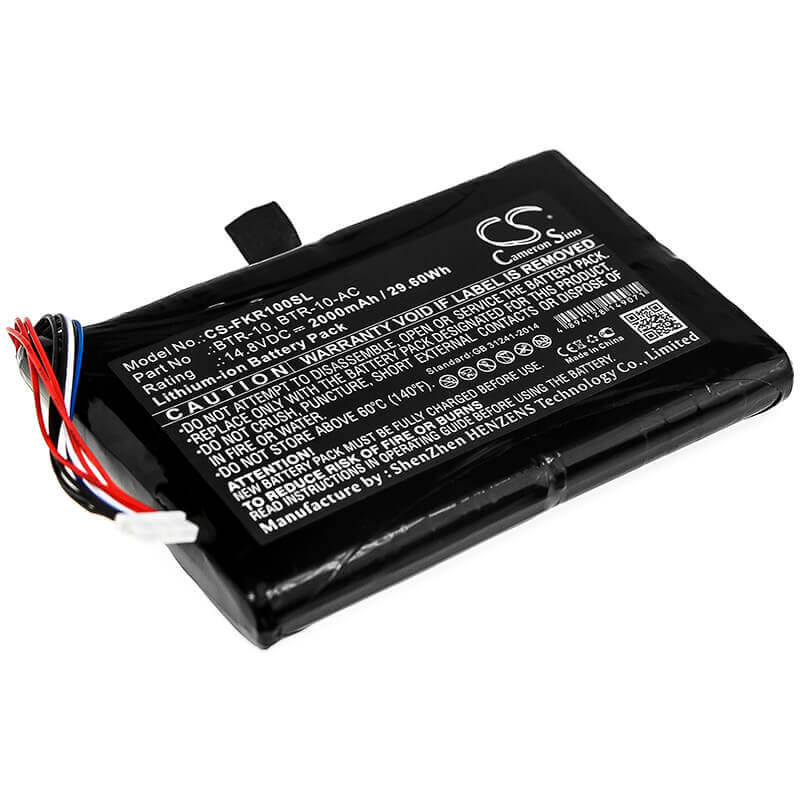 14.8V, Li-ion, 2000mAh, Equipment battery fits Fujikura, Btr-10, 12S Fusion Splicer, Fsm-12r, 29.6Wh Equipment, Survey, Test Cameron Sino Technology Limited