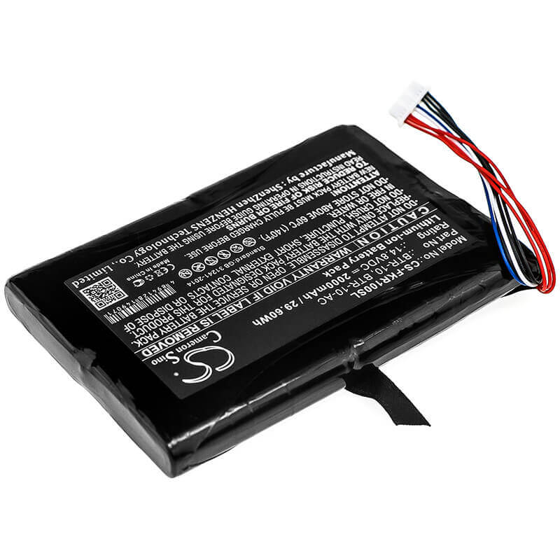 14.8V, Li-ion, 2000mAh, Equipment battery fits Fujikura, Btr-10, 12S Fusion Splicer, Fsm-12r, 29.6Wh Equipment, Survey, Test Cameron Sino Technology Limited