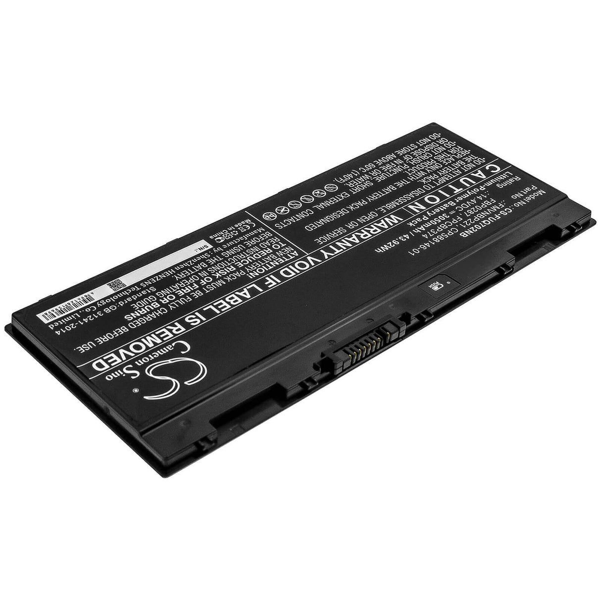 Battery For Fujit'su, Lifebook Q702, Stylistic Q702 14.4v, 3050mah - 43.92wh Notebook, Laptop Cameron Sino Technology Limited