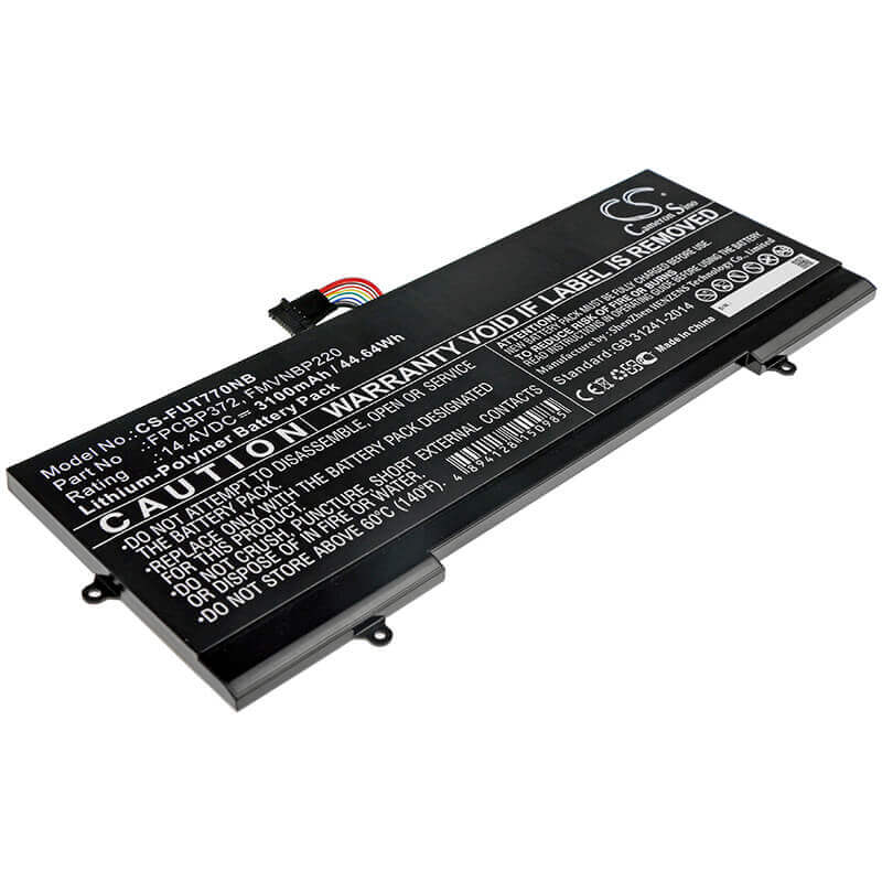 Battery For Fujit'su, Lifebook U77 14.4v, 3100mah - 44.64wh Notebook, Laptop Cameron Sino Technology Limited