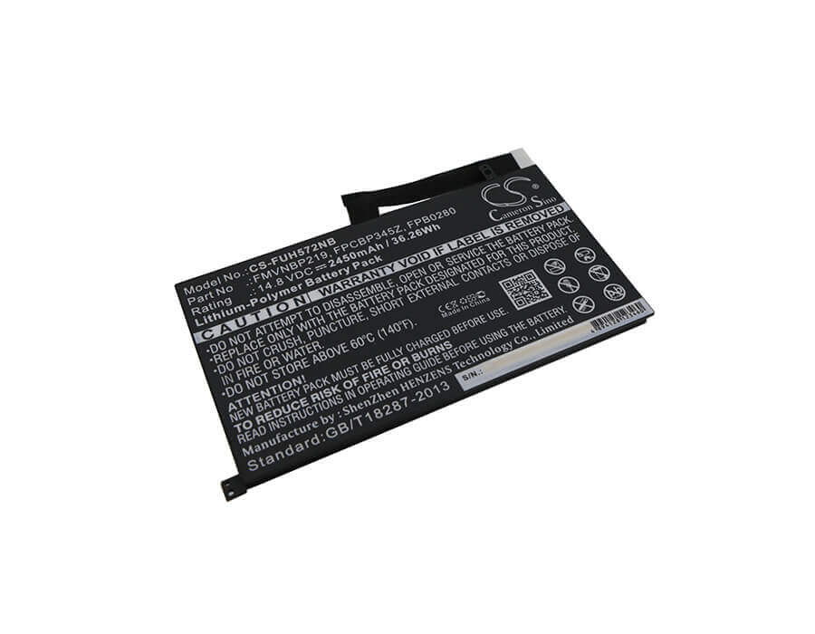 Battery For Fujit'su, Lifebook Uh572 14.8v, 2450mah - 36.26wh Notebook, Laptop Cameron Sino Technology Limited