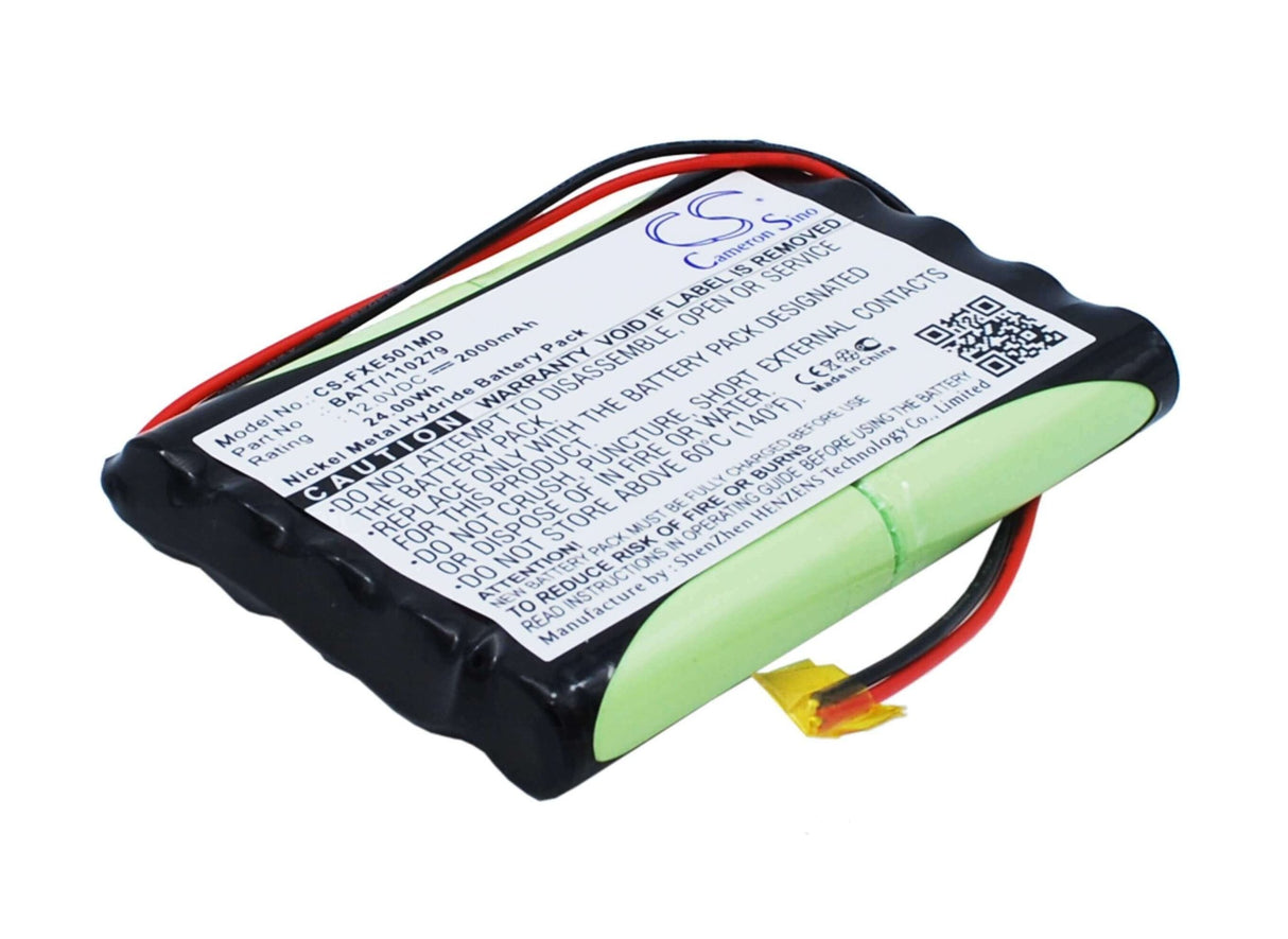 12.0V, Ni-MH, 2000mAh, Medical battery fits Fukuda, 120279, Cardisuny Me501bx Ecg Analyzer, 24.0Wh Medical Cameron Sino Technology Limited (Medical)