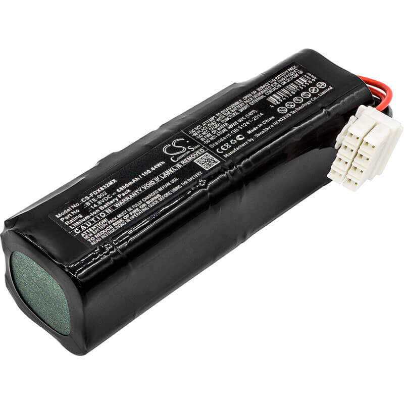 14.8V, Li-ion, 6800mAh, Medical battery fits Fukuda, 510114040, Denshi Cardimax Fx-8322, Denshi Fx-8322 Ecg, 100.64Wh Medical Cameron Sino Technology Limited (Dangerous Goods)