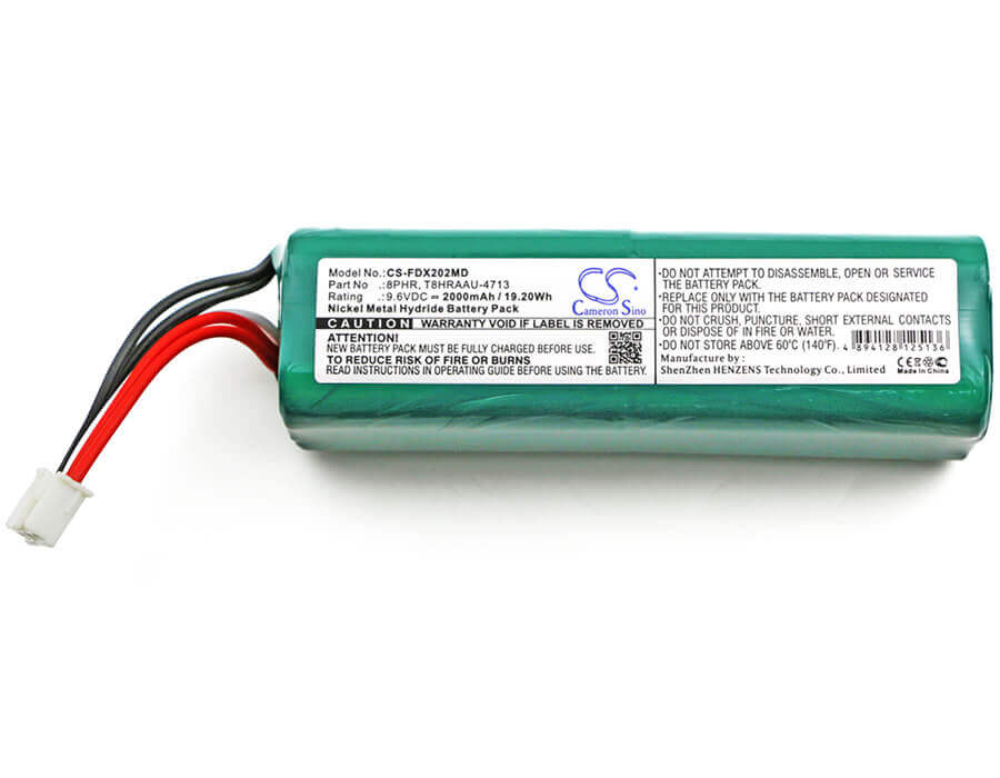 9.6V, Ni-MH, 2000mAh, Medical battery fits Fukuda, 8phr, Denshi Ecg Cardimax Fx-7202, Ecg Fx-2201, 19.20Wh Medical Cameron Sino Technology Limited (Medical)
