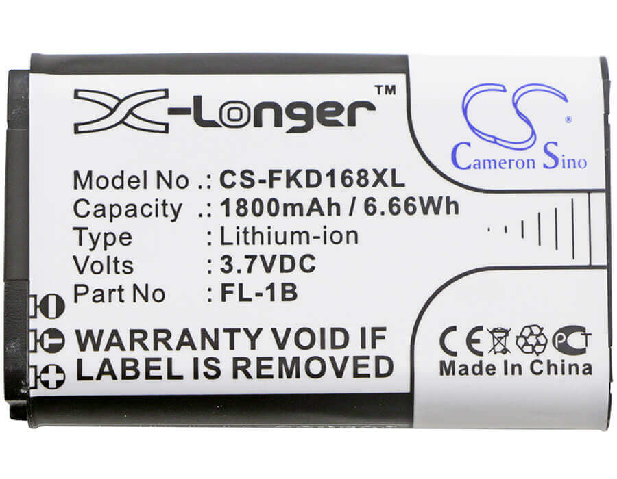 3.7V, Li-ion, 1800mAh, Equipment battery fits Fukuda, Fl-1b, EK-168G, Ek-268g, 6.66Wh Equipment, Survey, Test Cameron Sino Technology Limited