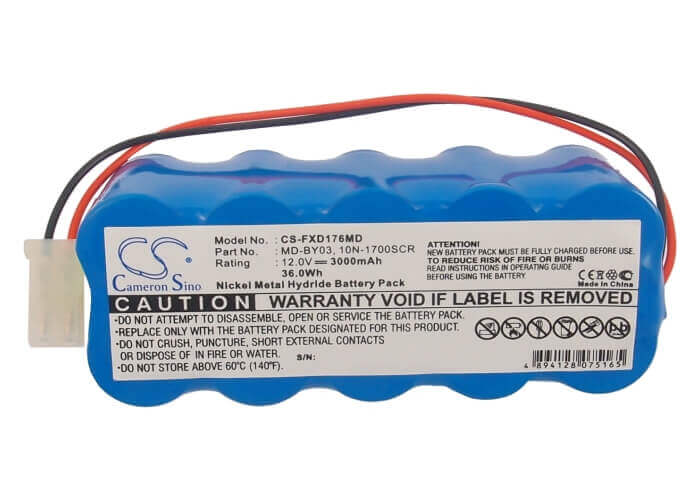 12.0V, Ni-MH, 3000mAh, Medical battery fits Fukuda, 10kr-2300fo, Fc-1760, 36.00Wh Medical Cameron Sino Technology Limited (Medical)