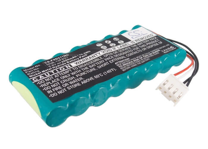 9.6V, Ni-MH, 2000mAh, Medical battery fits Fukuda, 8-hraafd, Fcp-2155, Fx-2111, 19.20Wh Medical Cameron Sino Technology Limited (Medical)