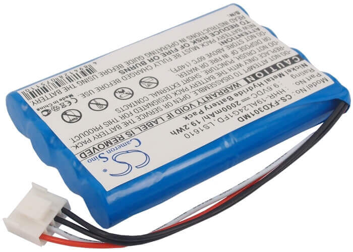9.6V, Ni-MH, 2000mAh, Medical battery fits Fukuda, Hhr-19al24g1fd, Cardimax Fx-3010, Fx-3010, 19.2Wh Medical Cameron Sino Technology Limited (Medical)