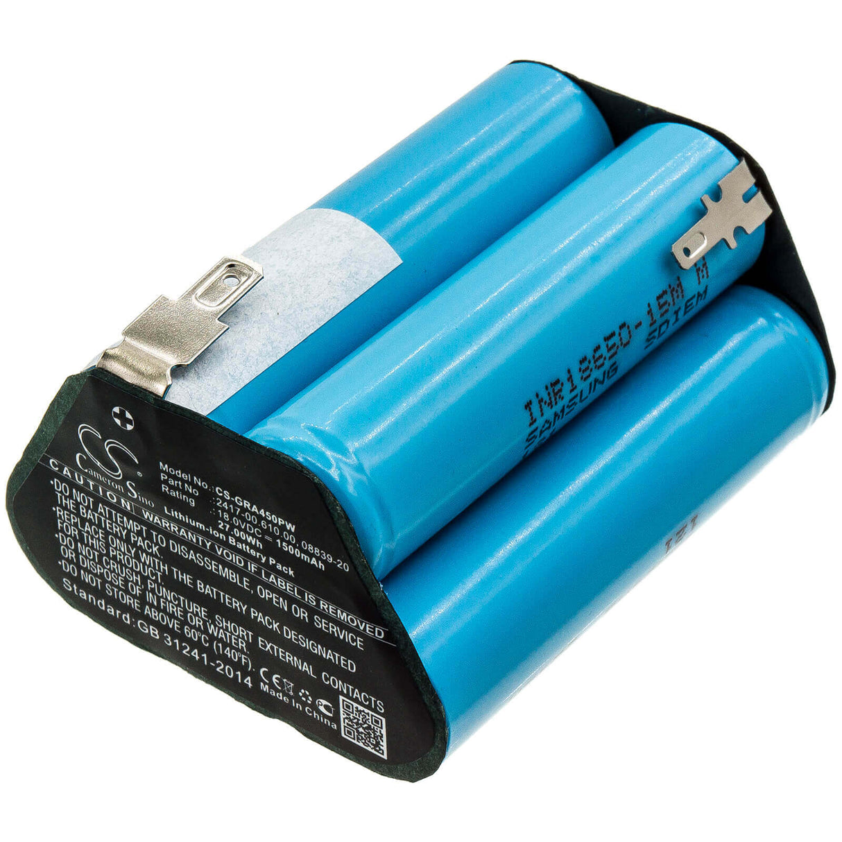 18.0V, Li-ion, 1500mAh, Gardening Tools battery fits Gardena, 08839-20, 02417-20, Accucut 400li, 27.00Wh Gardening Tools Cameron Sino Technology Limited (Power Tools)