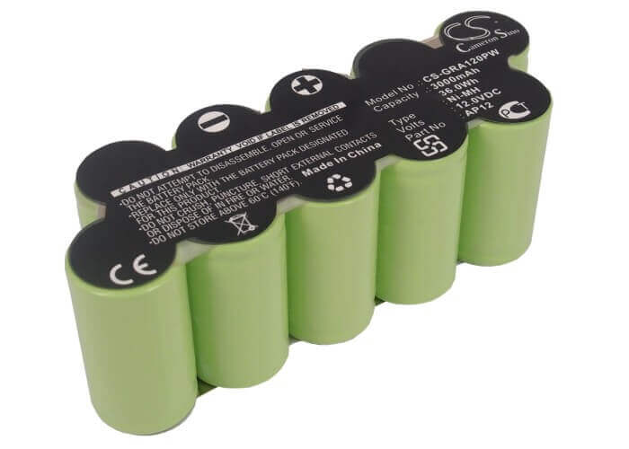 12.0V, Ni-MH, 3000mAh, Gardening Tools battery fits Gardena, Ap12, 2110, 2150, 36.0Wh Gardening Tools Cameron Sino Technology Limited (Power Tools)