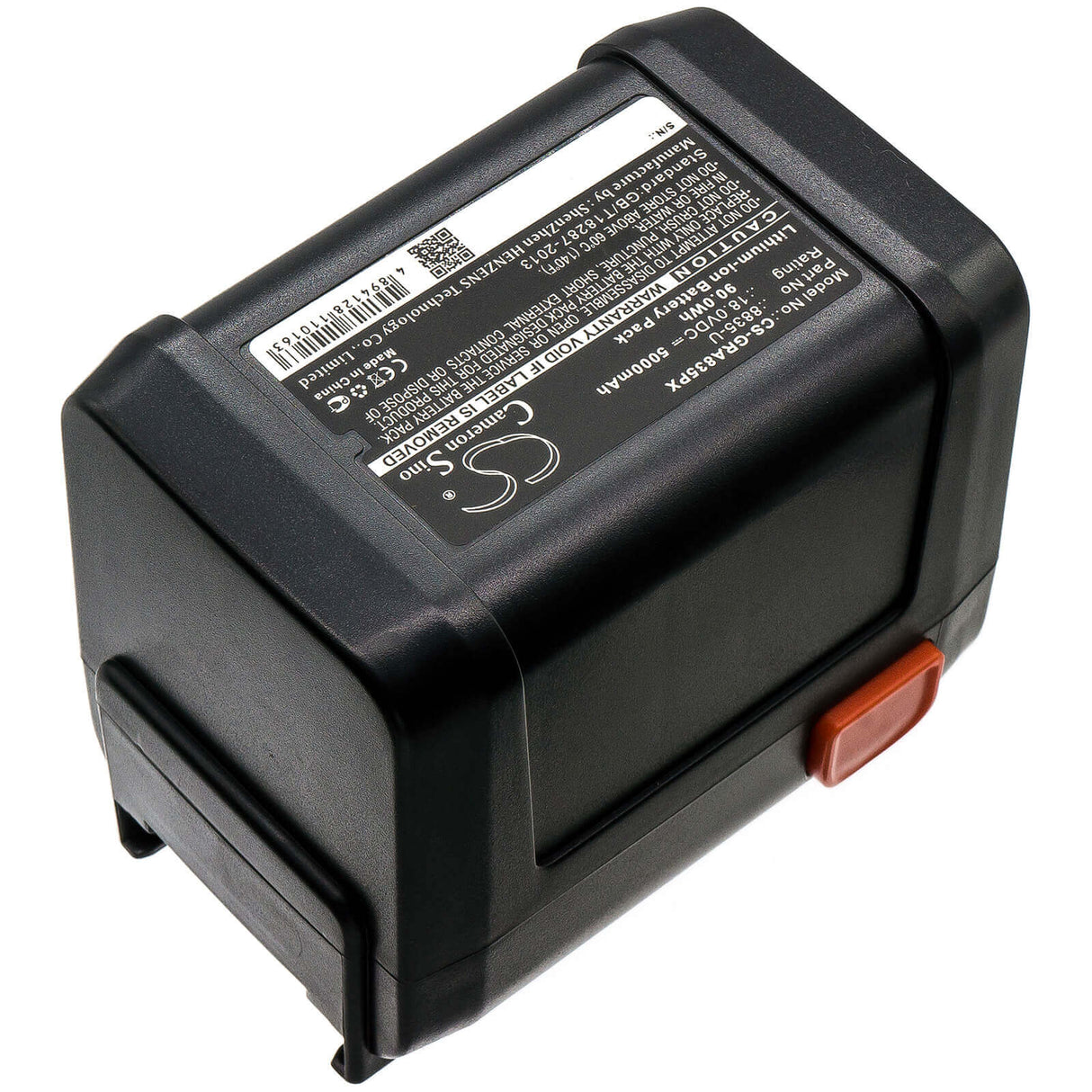 18.0V, Li-ion, 5000mAh, Gardening Tools battery fits Gardena, 8835, 48-li, 8840, 90.00Wh Gardening Tools Cameron Sino Technology Limited (Power Tools)