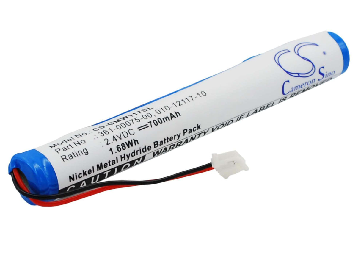 2.4V, Ni-MH, 700mAh, GPS battery fits Garmin, 010-12117-10, 010-01248-00, Gwind Wireless, 1.68Wh GPS, Navigator Cameron Sino Technology Limited