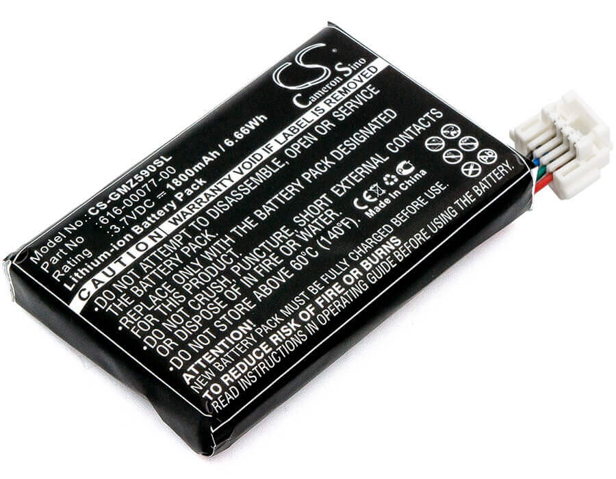 3,7V, Li-ion, 1800mAh, batterie GPS compatible Garmin, 010-12110-003, 010-01603-10, Zumo 590, 6,66Wh GPS, Navigator Cameron Sino Technology Limited