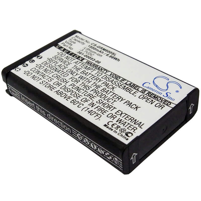 3,7V, Li-ion, 1800mAh, batterie GPS compatible Garmin, 010-11599-00, Alpha 200, Alpha 200i, 6,66Wh GPS, Navigator Cameron Sino Technology Limited