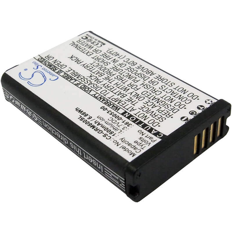 3,7V, Li-ion, 1800mAh, batterie GPS compatible Garmin, 010-11599-00, Alpha 200, Alpha 200i, 6,66Wh GPS, Navigator Cameron Sino Technology Limited
