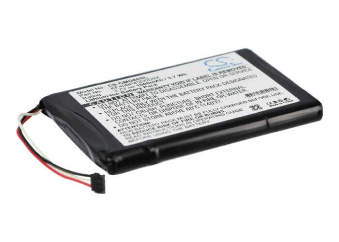 3,7V, Li-ion, 1000mAh, batterie GPS compatible Garmin, Kf40bf45d0d9x, Approach G6, 3,7Wh GPS, Navigator Cameron Sino Technology Limited