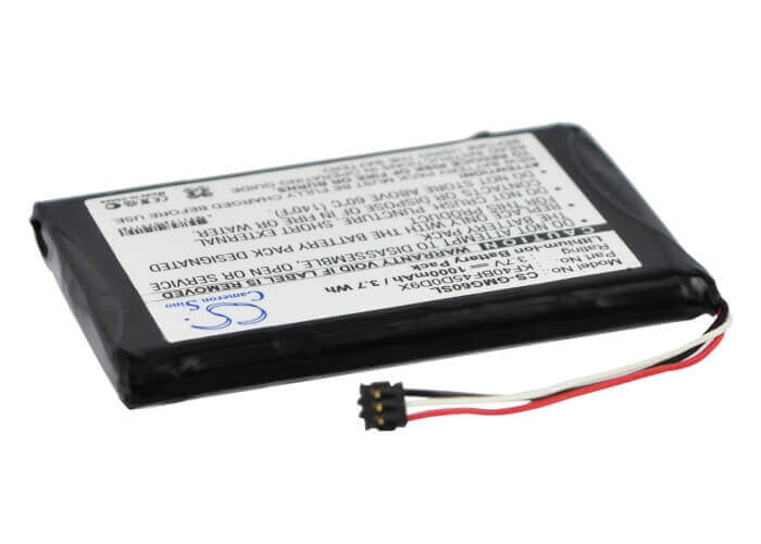 3,7V, Li-ion, 1000mAh, batterie GPS compatible Garmin, Kf40bf45d0d9x, Approach G6, 3,7Wh GPS, Navigator Cameron Sino Technology Limited