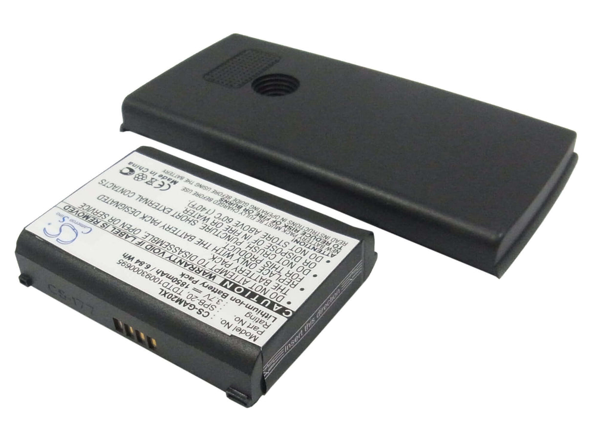 3.7V, Li-ion, 1850mAh, SmartPhone battery fits Garmin-asus, 361-00039-20_07g016793450, Nuvifone M20, Nuvifone M20 Us, 6.85Wh Mobile, SmartPhone Cameron Sino Technology Limited (Suspended)