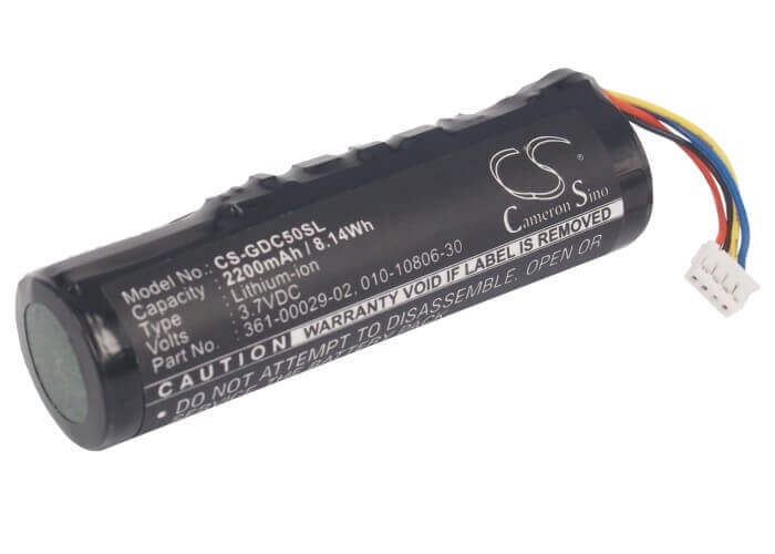 3.7V, Li-ion, 2200mAh, Dog Collar battery fits Garmin, 010-10806-30, Alpha, Alpha 100, 8.14Wh Dog Collar Cameron Sino Technology Limited