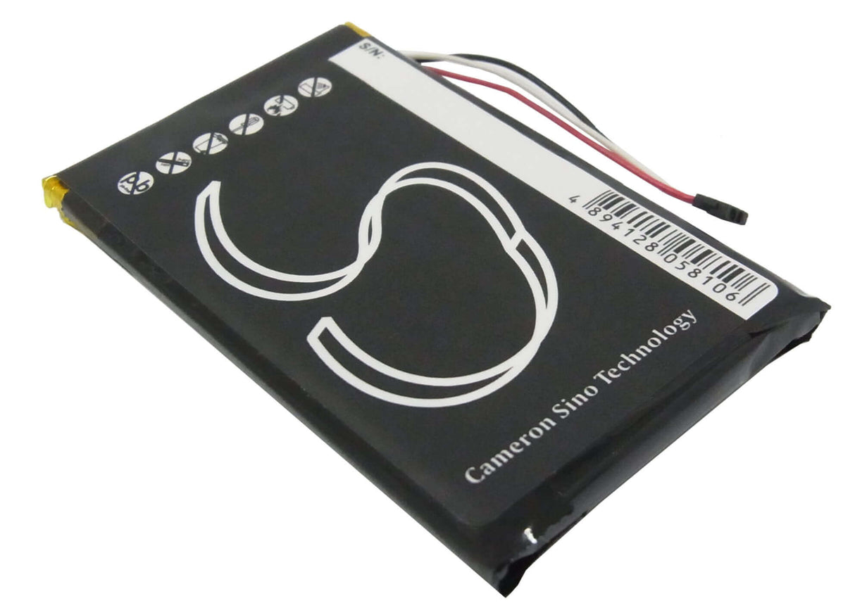 3,7V, Li-Polymère, 1250mAh, batterie GPS compatible Garmin, 361-00051-02, Dezl 560, Dezl 560lmt, 4,63Wh GPS, Navigator Cameron Sino Technology Limited
