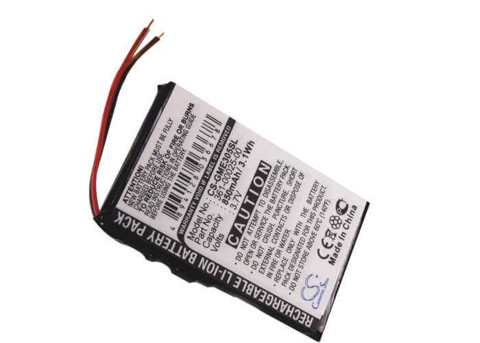 3,7V, Li-ion, 850mAh, batterie GPS compatible Garmin, 361-00025-00, Edge 305, 3,15Wh GPS, Navigator Cameron Sino Technology Limited