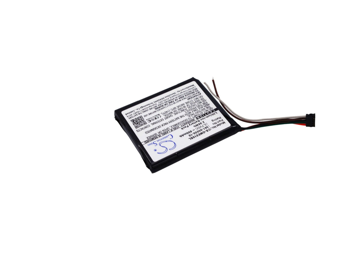 3,7V, Li-ion, 800mAh, batterie GPS compatible Garmin, 361-00050-03, Edge 510, 2,96Wh GPS, Navigator Cameron Sino Technology Limited
