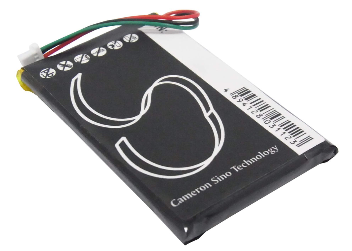 3,7V, Li-Polymère, 1250mAh, batterie GPS compatible avec Garmin, 361-00019-12, Edge 605, Edge 705, 4,63Wh GPS, Navigator Cameron Sino Technology Limited