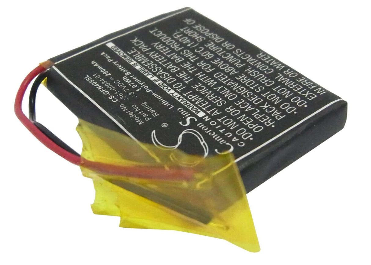 3.7V, Li-Polymer, 290mAh, batterie GPS compatible Garmin, 361-00034-01, Foretrex 401, Foretrex 405, 1.07Wh GPS, Navigator Cameron Sino Technology Limited