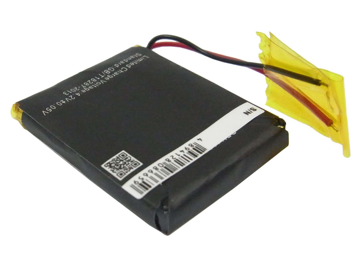 3.7V, Li-Polymer, 290mAh, batterie GPS compatible Garmin, 361-00034-01, Foretrex 401, Foretrex 405, 1.07Wh GPS, Navigator Cameron Sino Technology Limited