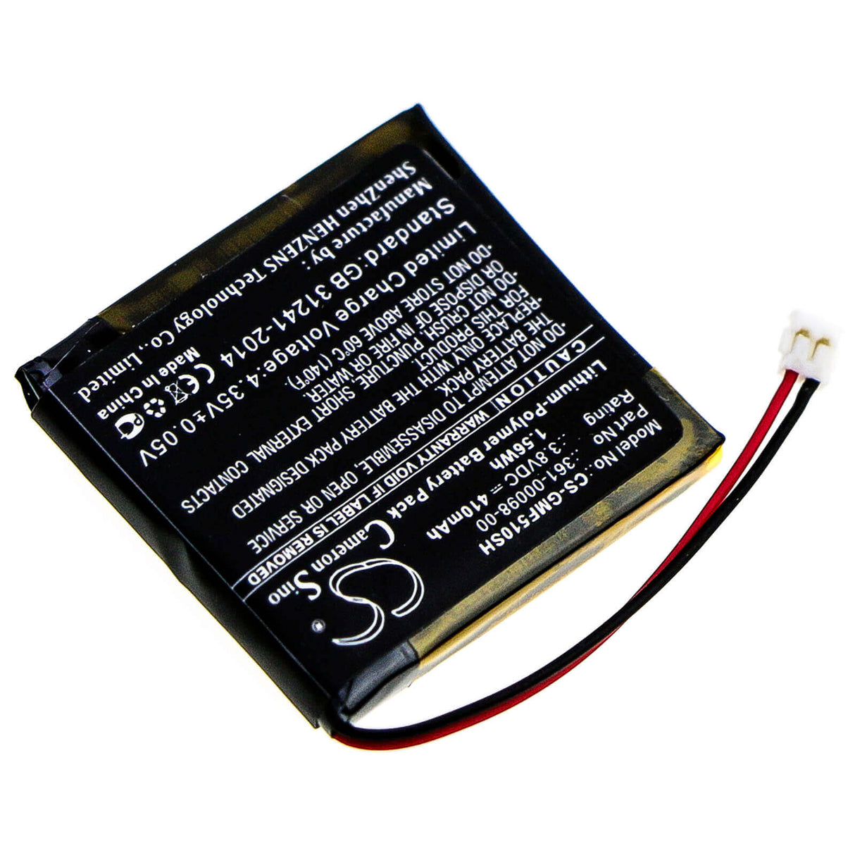 Smartwatch battery For Garmin, Fenix 5X Plus, Fenix 5x, 3.8v, 430mah - 1.63wh Smartwatch Cameron Sino Technology Limited