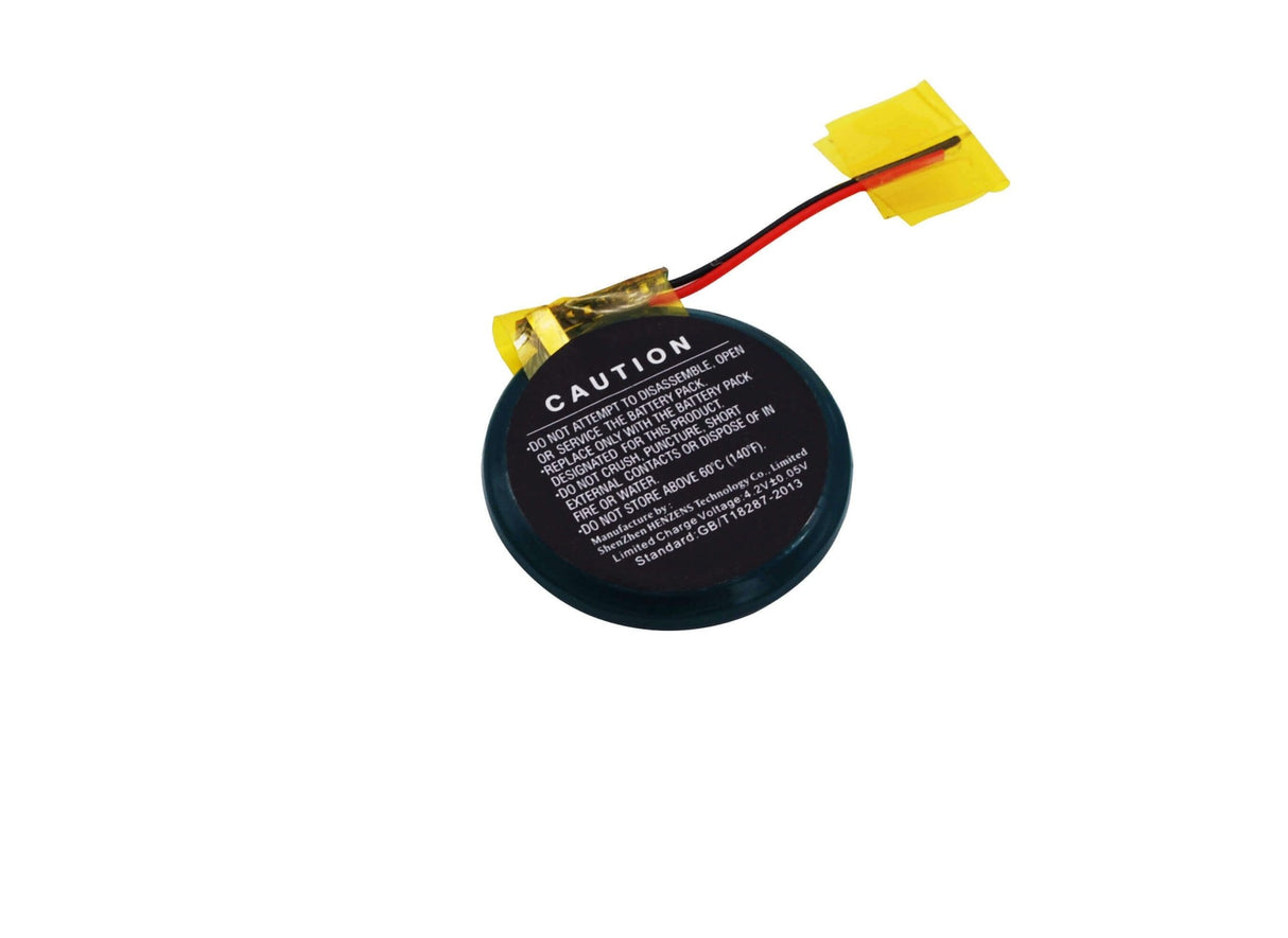 3.7V, Li-ion, 200mAh, Smartwatch battery fits Garmin, 361-00047-00, Approach S1, Approach S3, 0.74Wh Smartwatch Cameron Sino Technology Limited