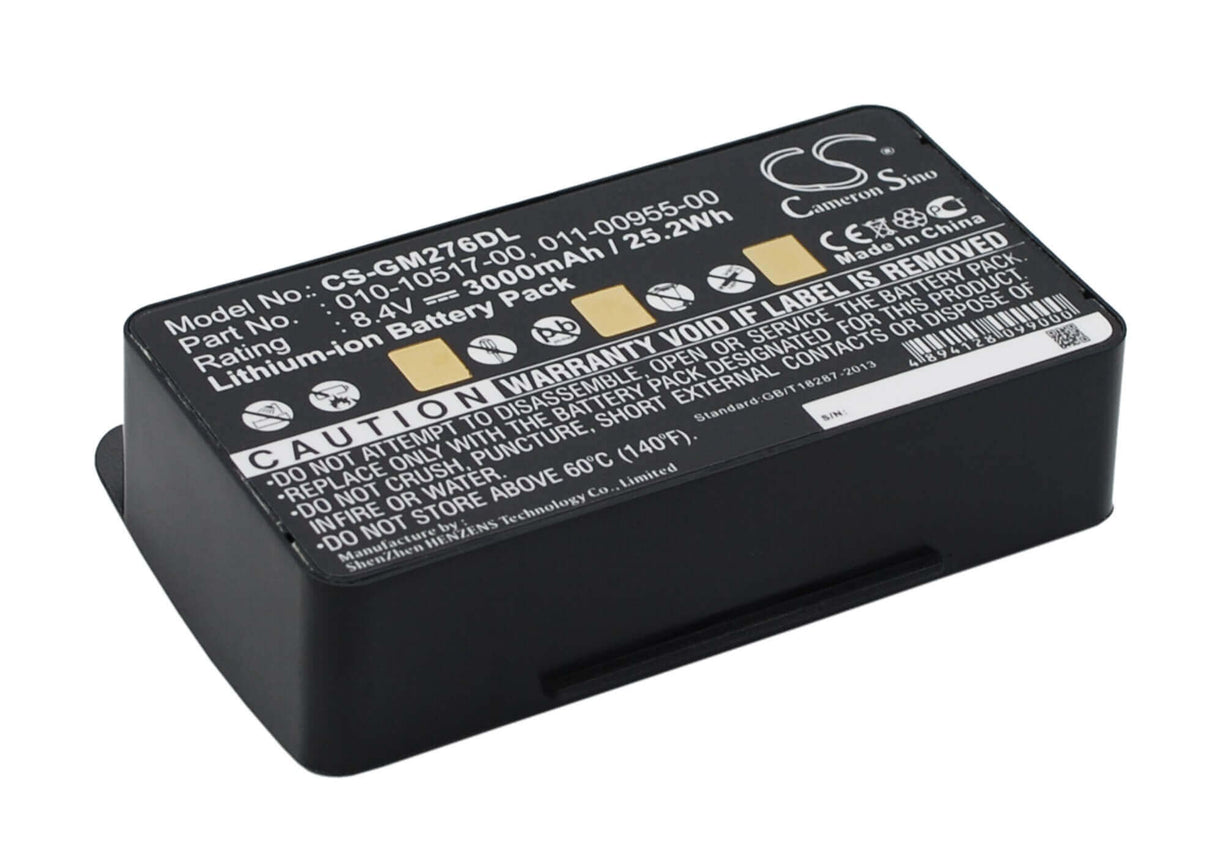 7.4V, Li-ion, 3000mAh, batterie GPS compatible avec Garmin, 010-10517-00, 010-00543-00, 100054300, 22.2Wh GPS, Navigateur Cameron Sino Technology Limited