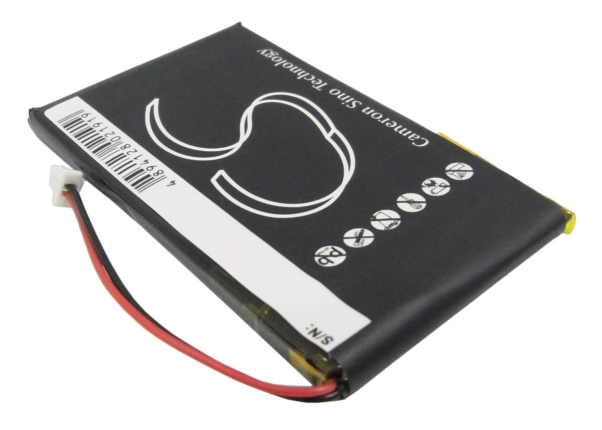 3,7V, Li-Polymer, 1250mAh, batterie GPS compatible Garmin, 361-00019-01, Ique M3, Ique M4, 4,63Wh GPS, Navigator Cameron Sino Technology Limited