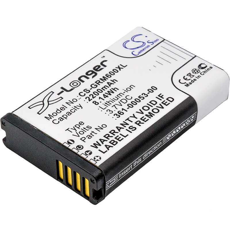 3.7V, Li-ion, 2200mAh, GPS battery fits Garmin, 010-11599-00, Alpha 200, Alpha 200i, 8.14Wh GPS, Navigator Cameron Sino Technology Limited