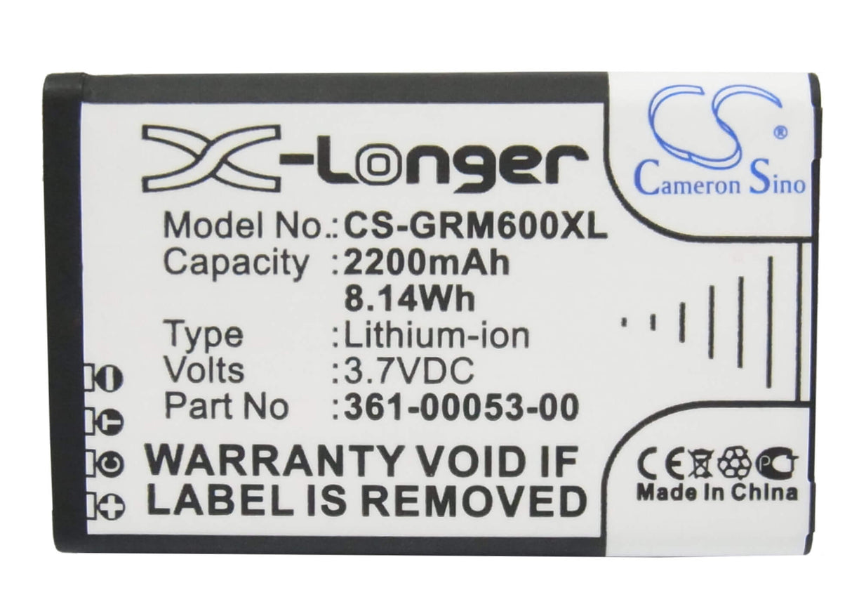 3.7V, Li-ion, 2200mAh, GPS battery fits Garmin, 010-11599-00, Alpha 200, Alpha 200i, 8.14Wh GPS, Navigator Cameron Sino Technology Limited